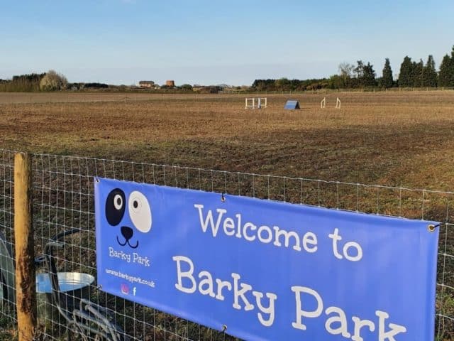 Barky Park Enclosed Dog Field, Sandy
