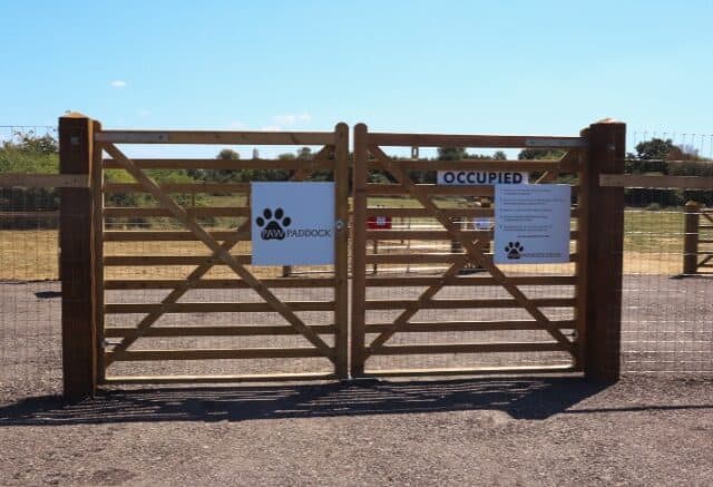 Paw Paddock - Secure Dog Field, Ashington